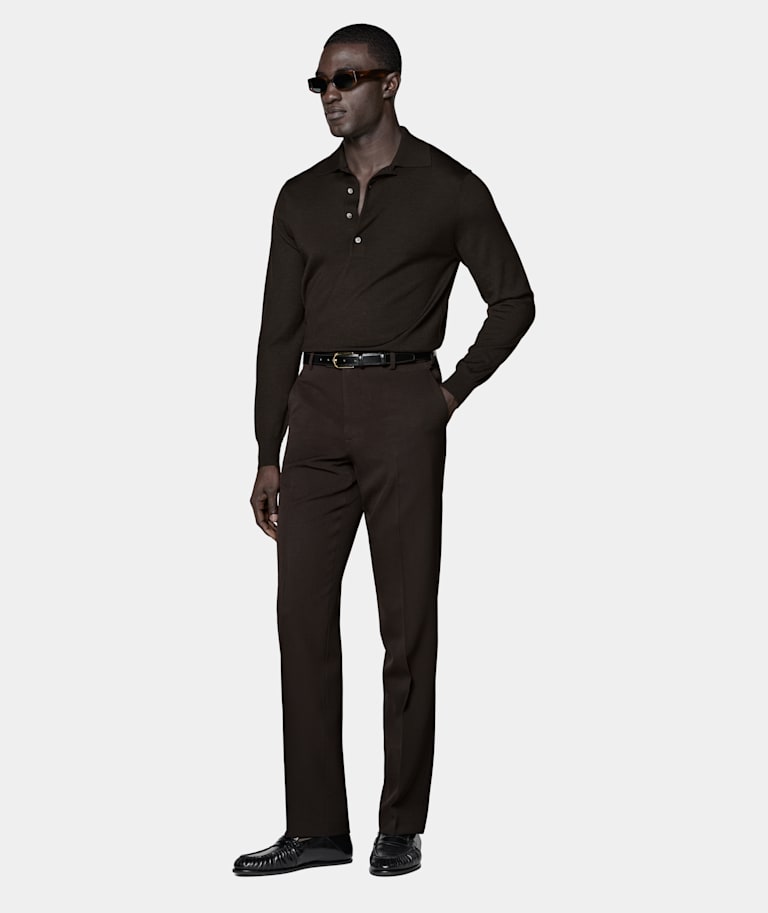 Long Sleeve Polo
