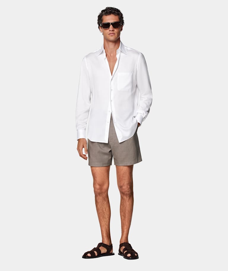 Straight Leg Shorts