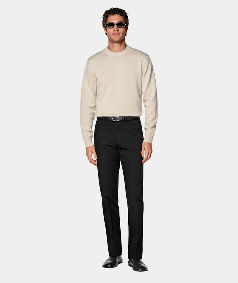 Slim Leg Straight Chinos