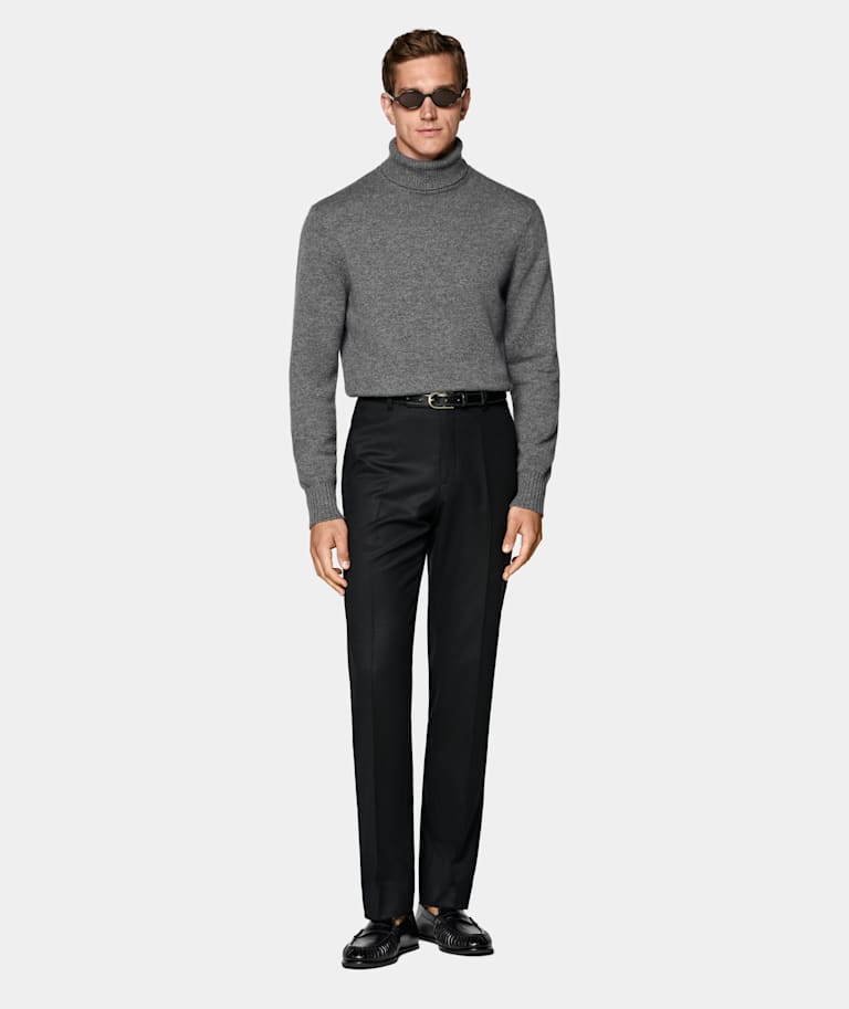 Pantalon de costume Straight Leg