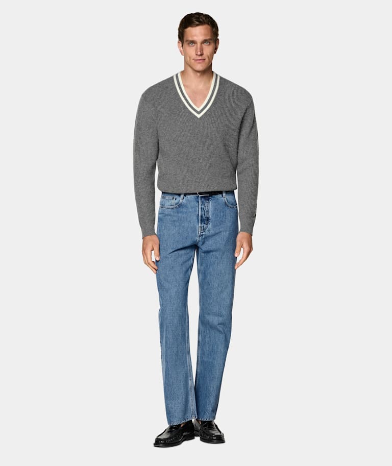 Straight Leg Jeans