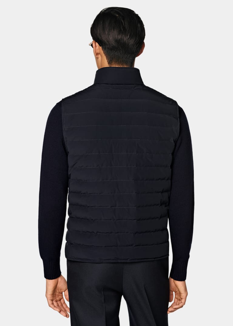 Padded Down Zip Vest