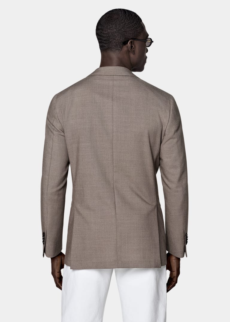 Tailored Fit Havana Suit Jacket