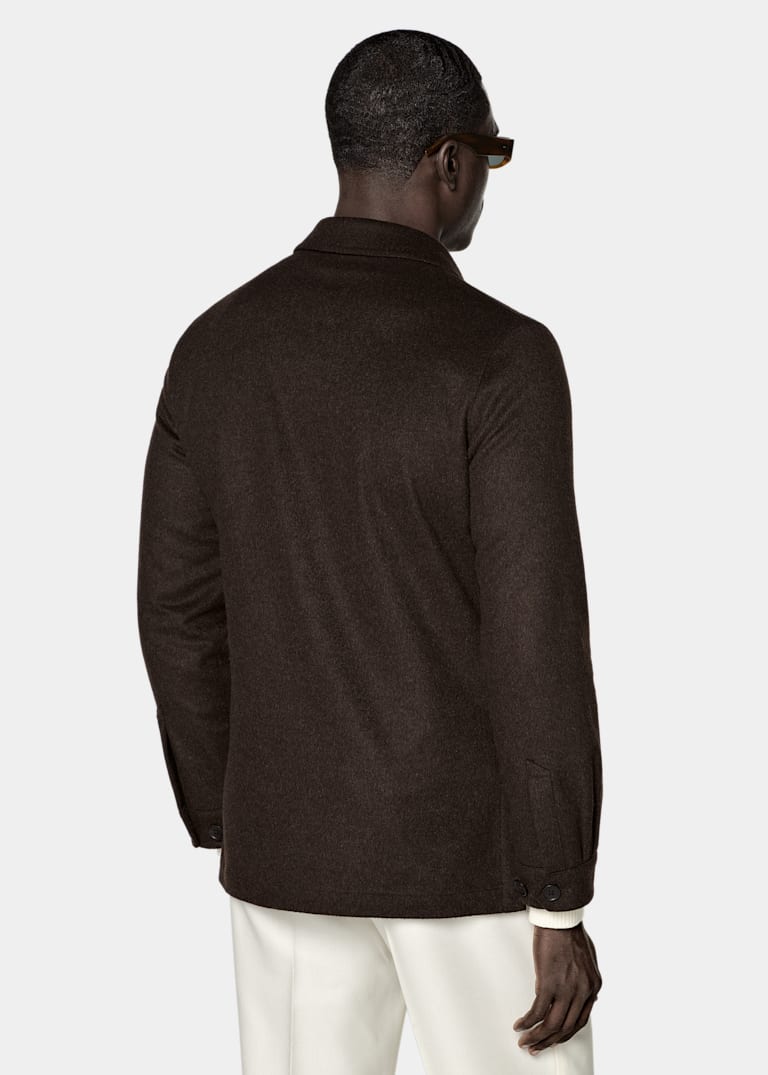 Relaxed Fit Shirt-Jacket