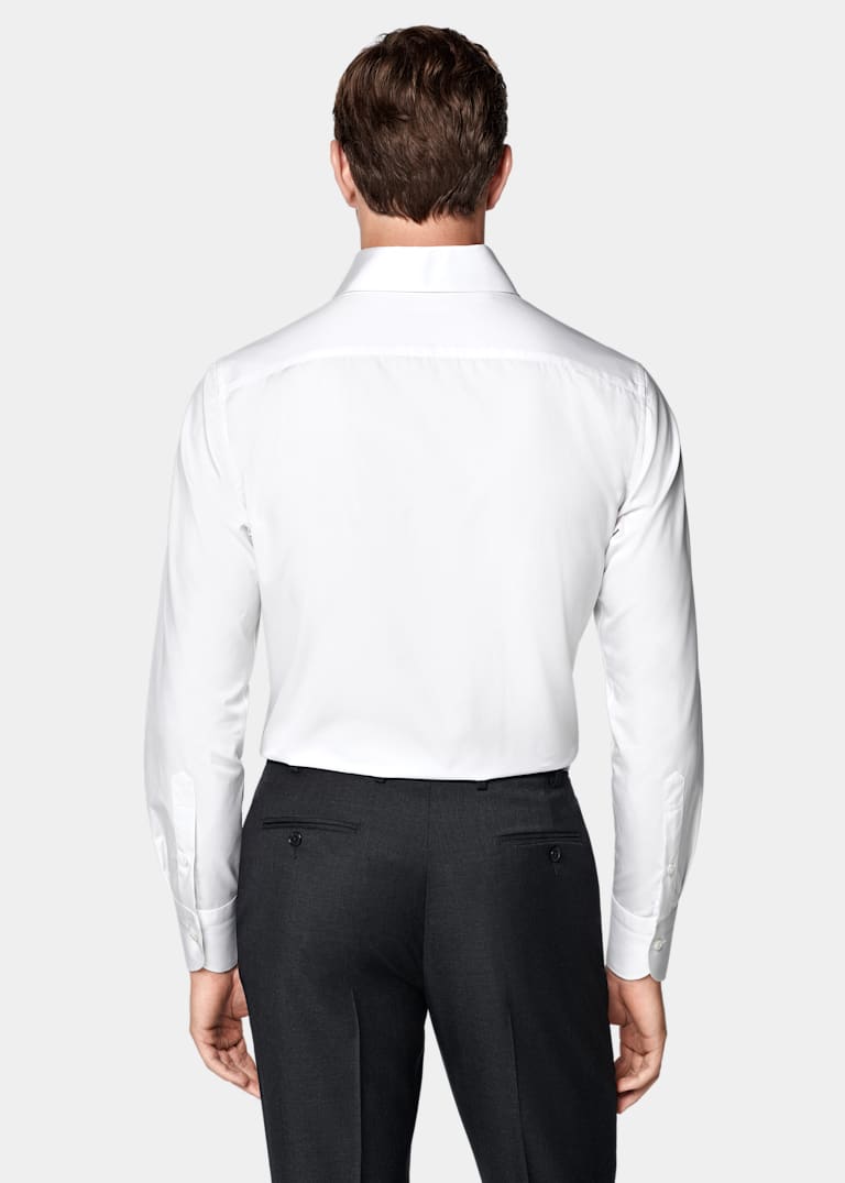 Tailored Fit Widespread Collar Shirt