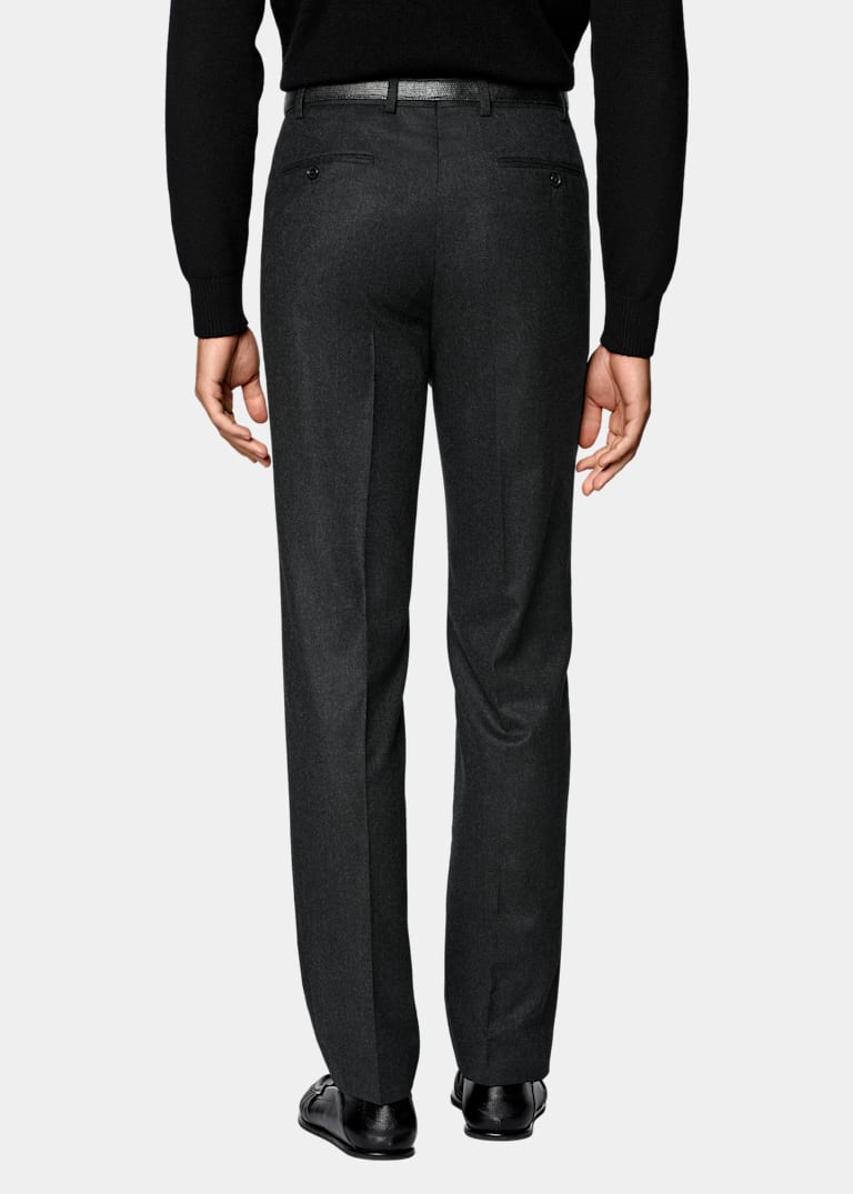 Straight Leg Suit Pants