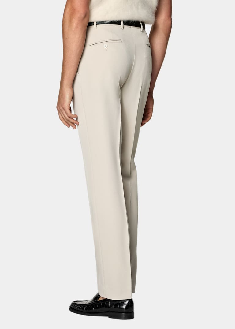 Straight Leg Suit Pants