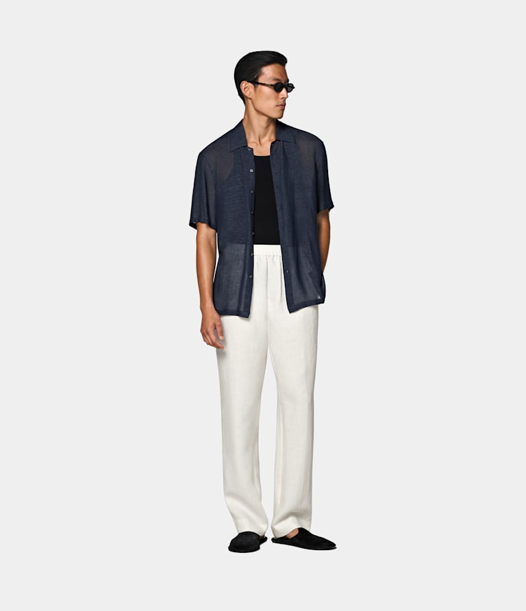 Relaxed Fit Short Sleeve Shirt