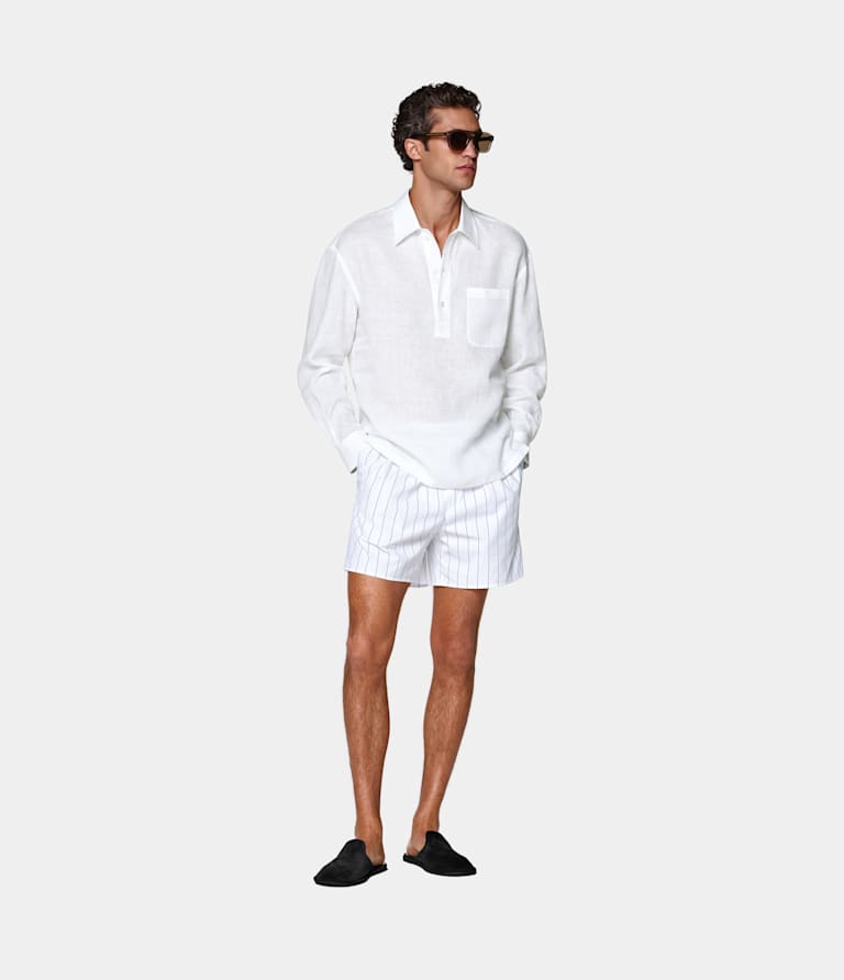 Relaxed Fit Popover Shirt