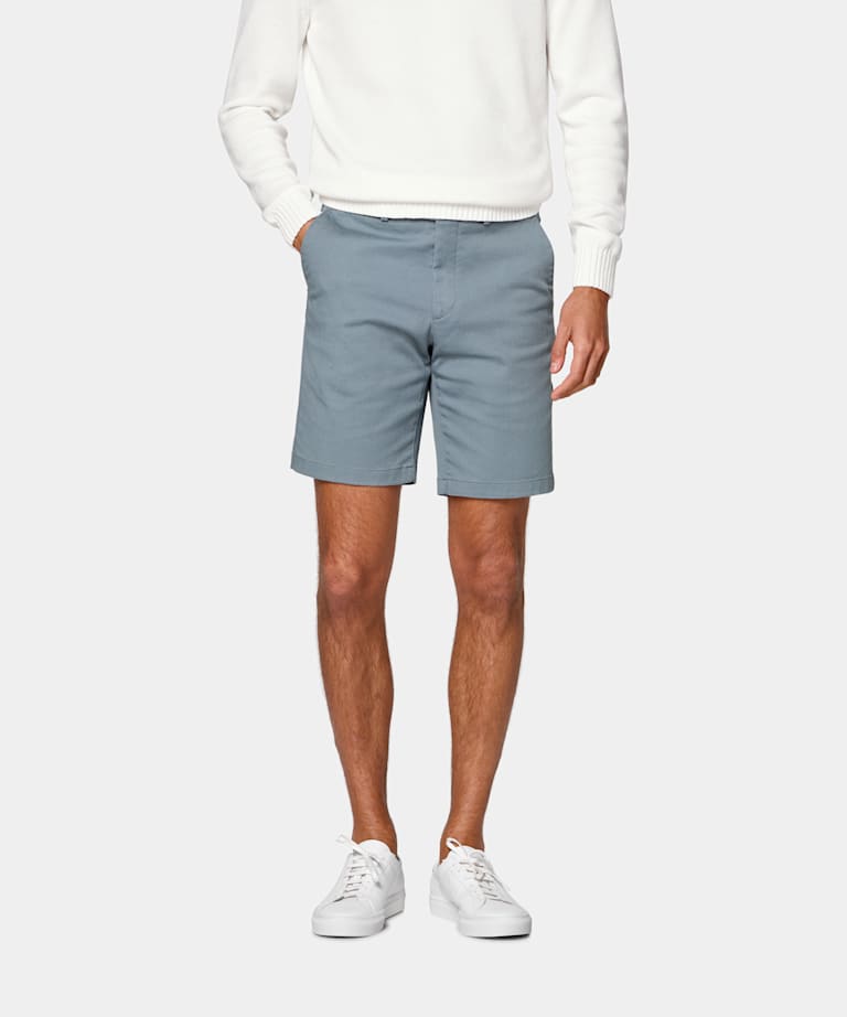 Slim Leg Chino Shorts