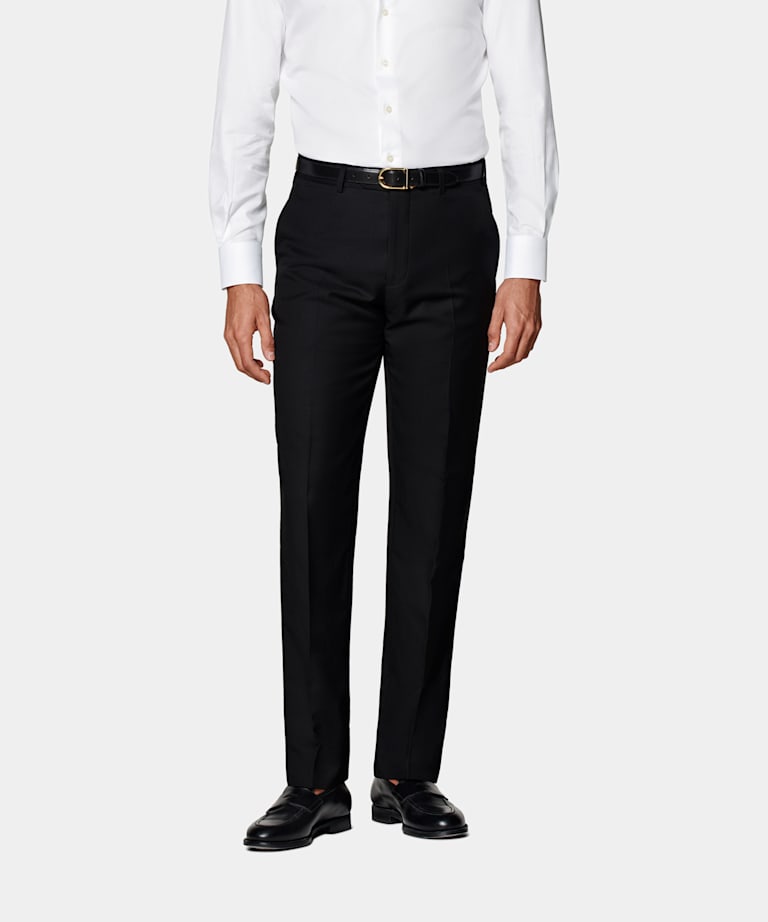 Slim Leg Suit Trousers