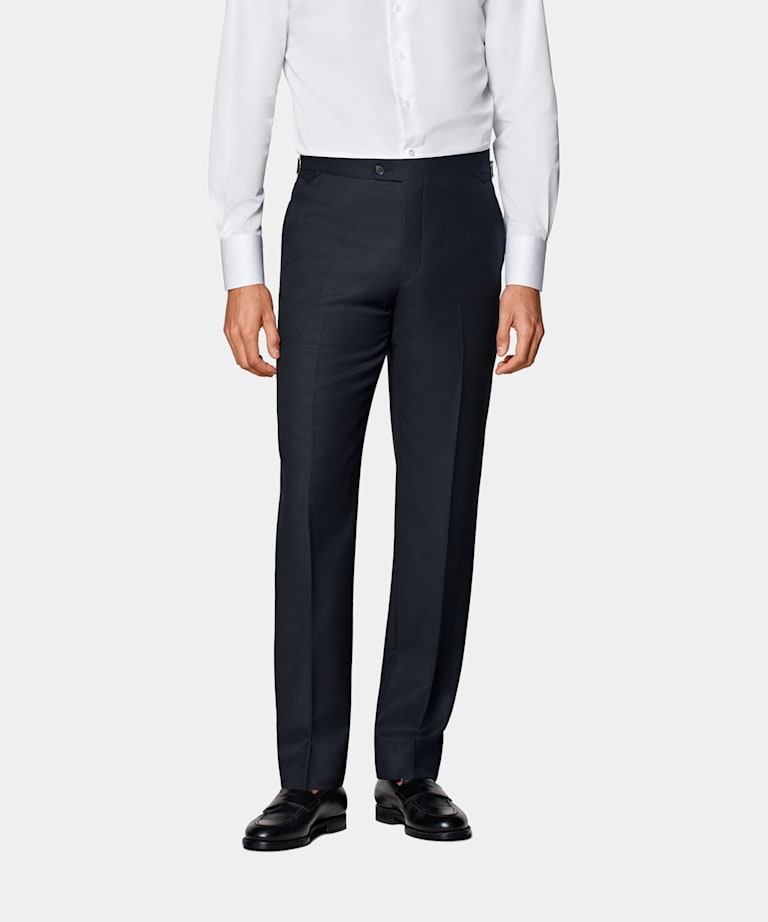 Slim Leg Suit Trousers