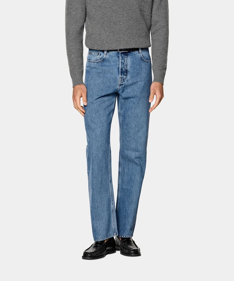 Straight Leg Jeans