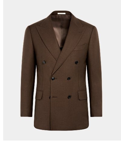 Brown suit