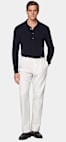 Wide Leg Tapered Chinos