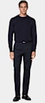 Wide Leg Tapered Chinos