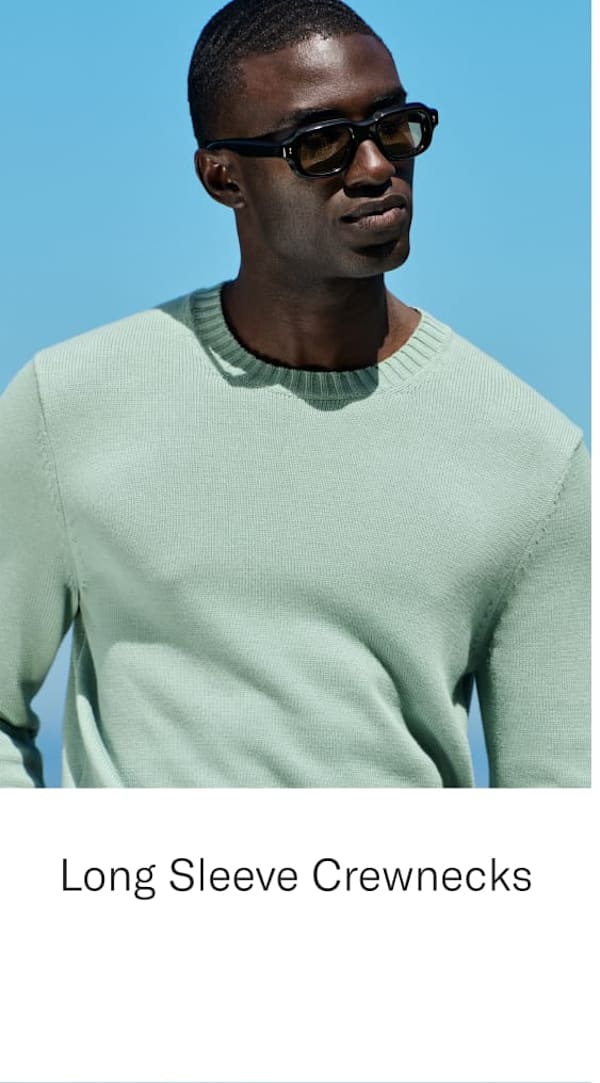 Long sleeve crews