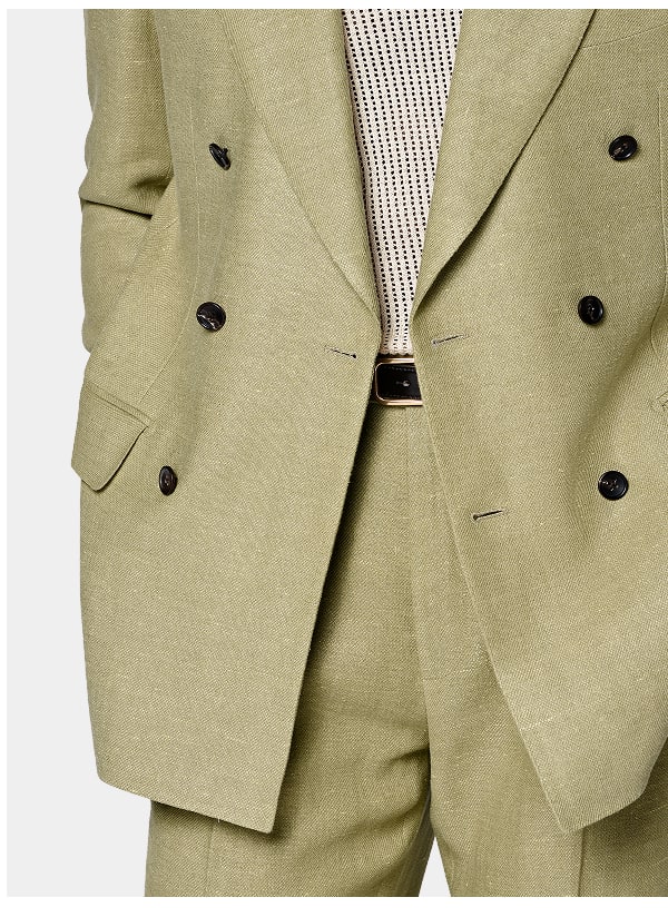 Green suit