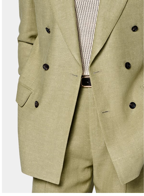 Green suit