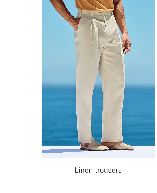 Linen trousers