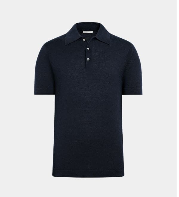 Navy polo