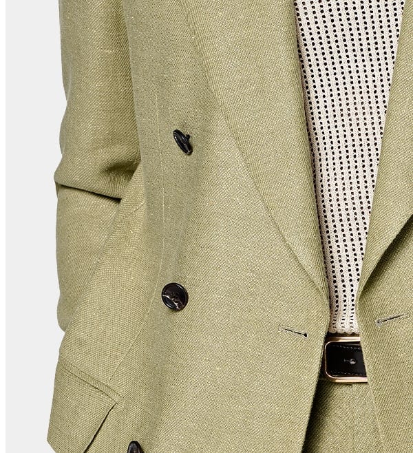 Green suit
