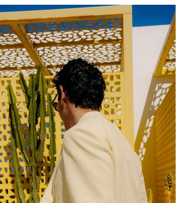 Yellow suit