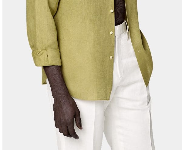 Green shirt