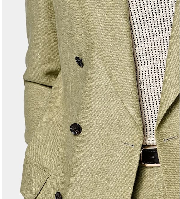 Green suit