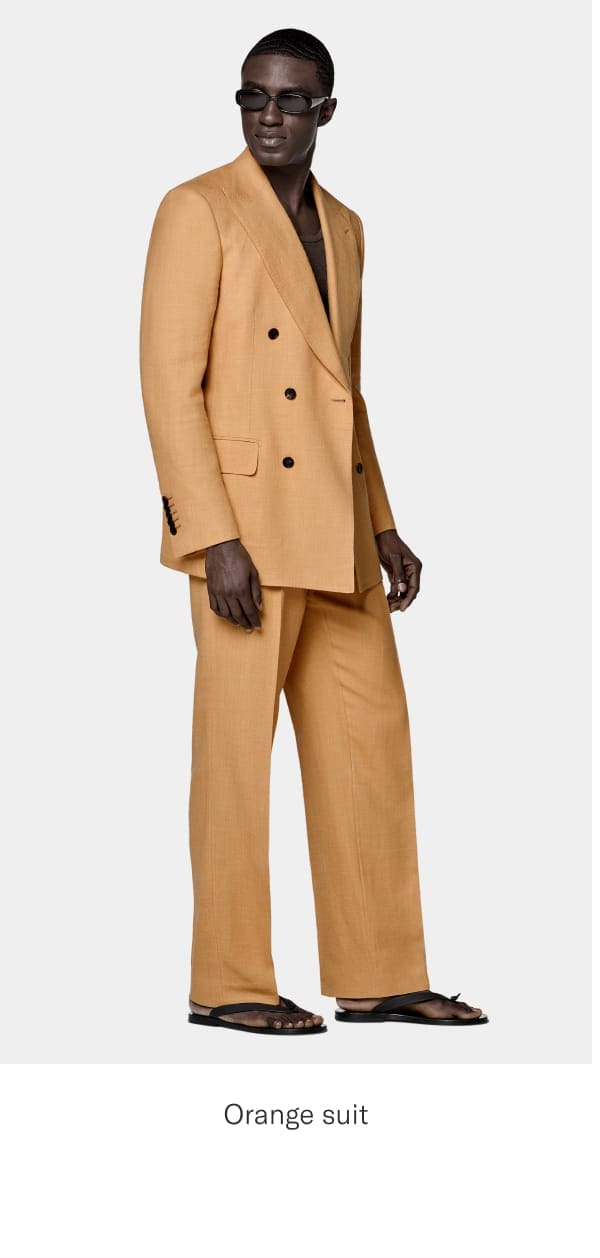 Orange suit