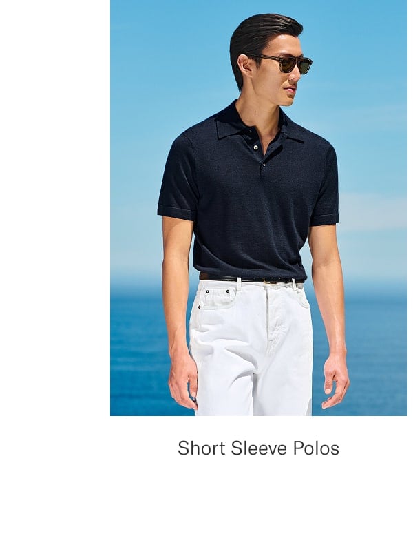 Short sleeve polo