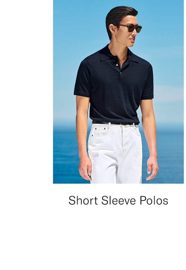 Short sleeve polo