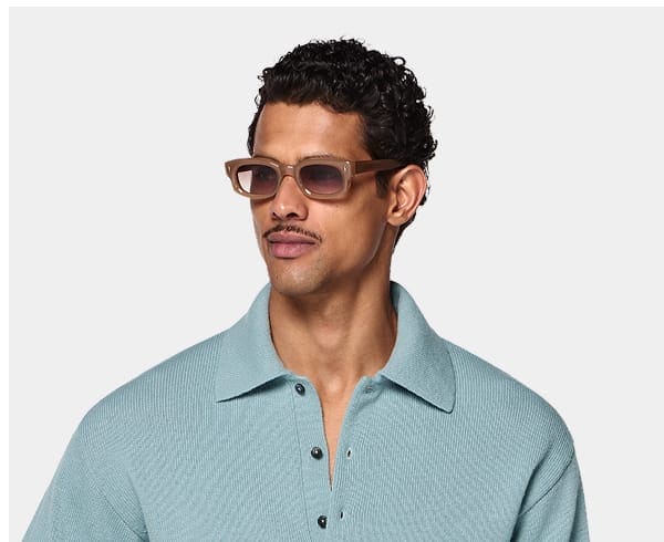 Light blue polo