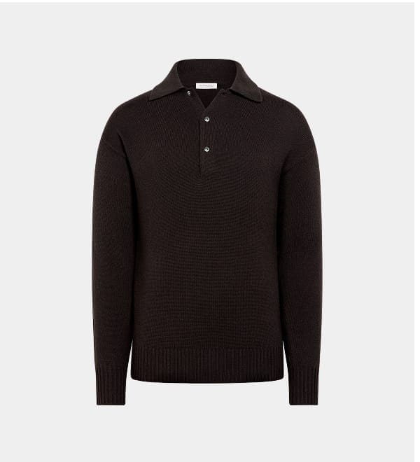 Brown polo