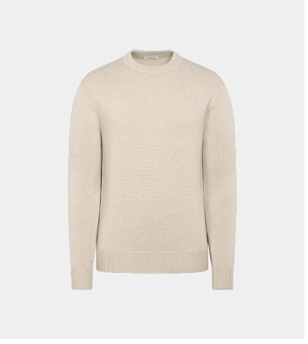 Beige knit