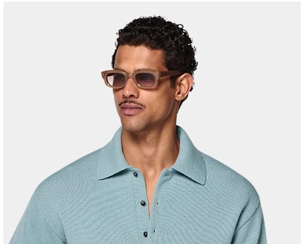 Light blue polo