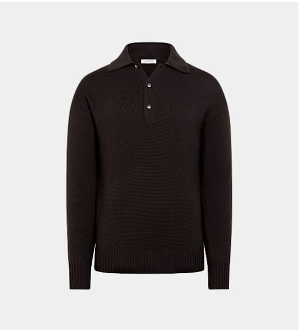 Brown polo