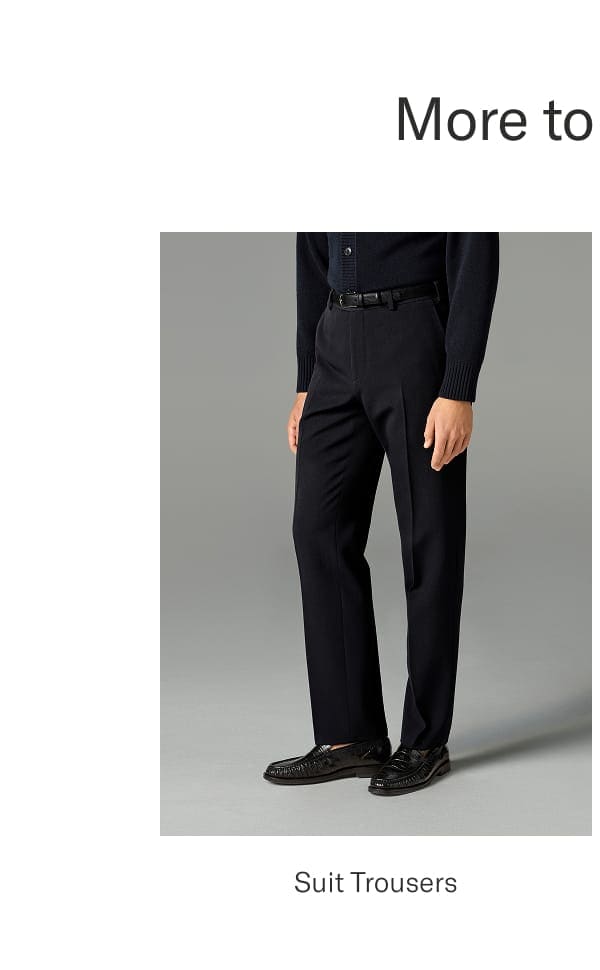 Suit trousers