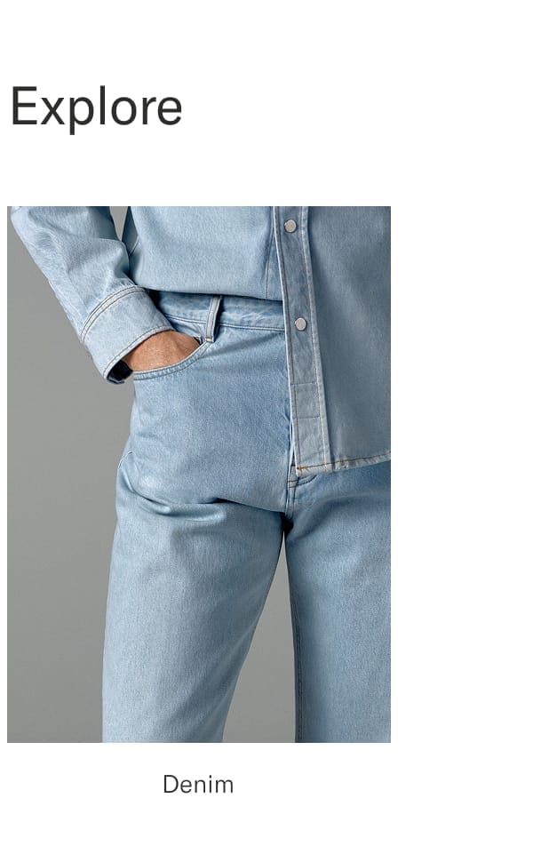Denim trousers