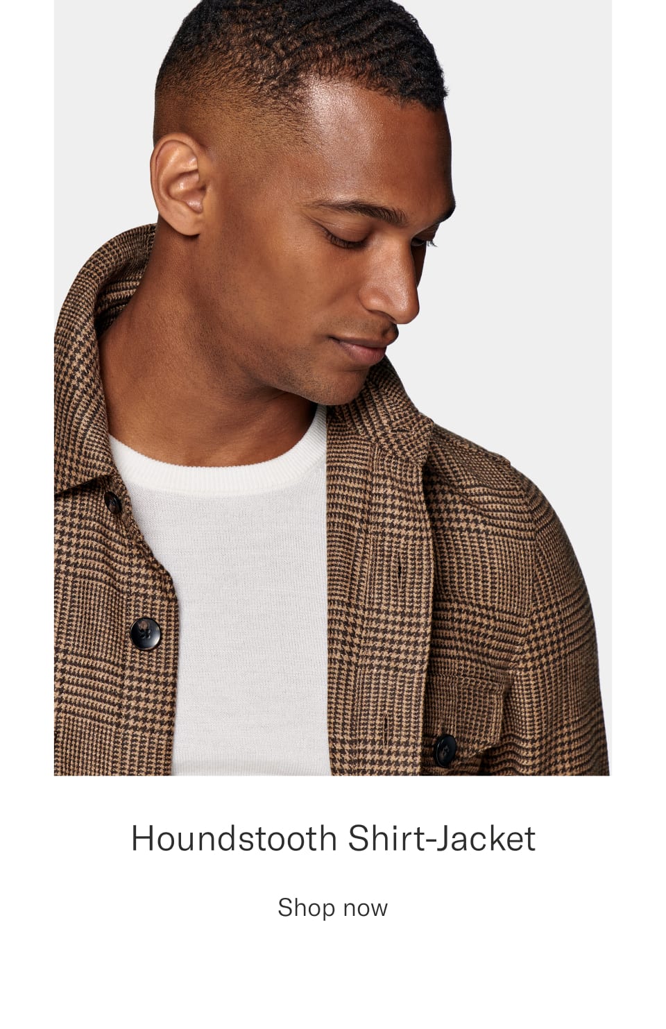 Houndstooth Shirt-Jacket
