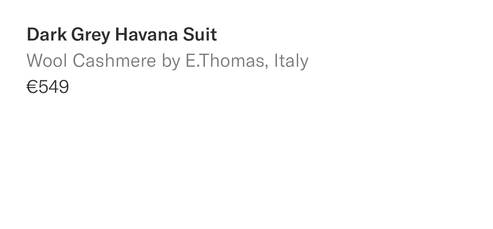 Shop the suit