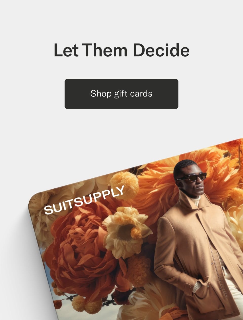Let them decide | Shop gift cards