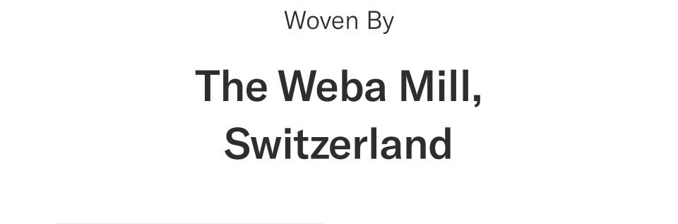 The Weba Mill, Switzerland