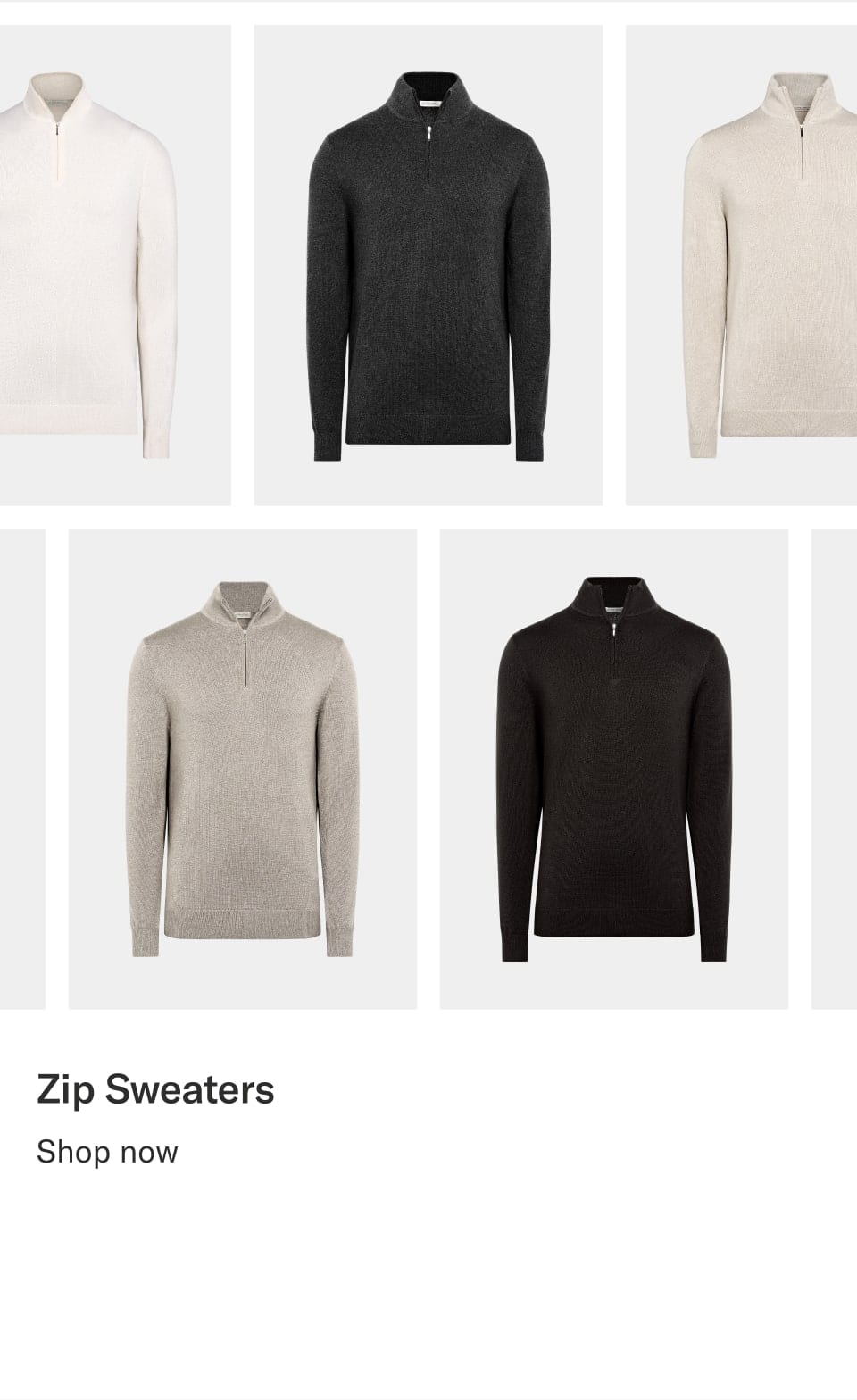 Shop zip sweaters