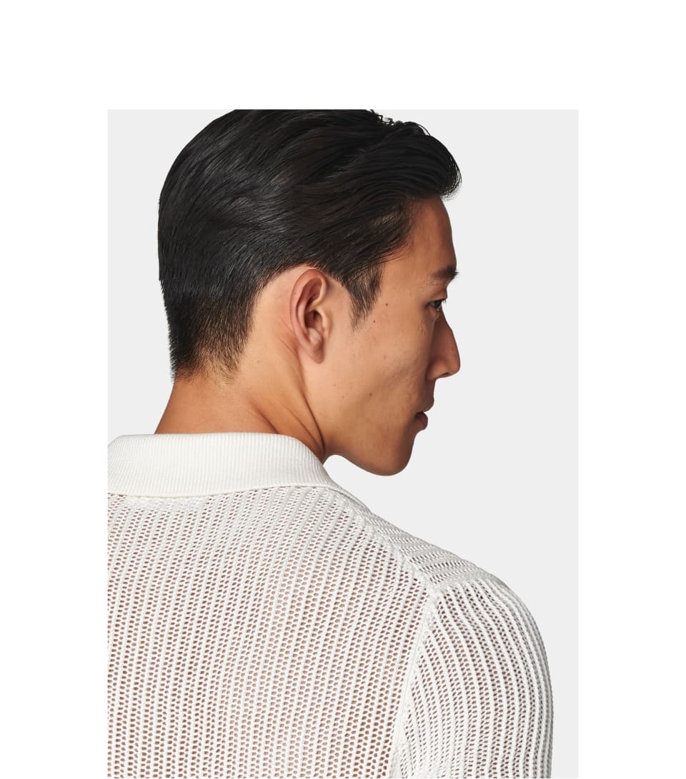 shop the crochet polo