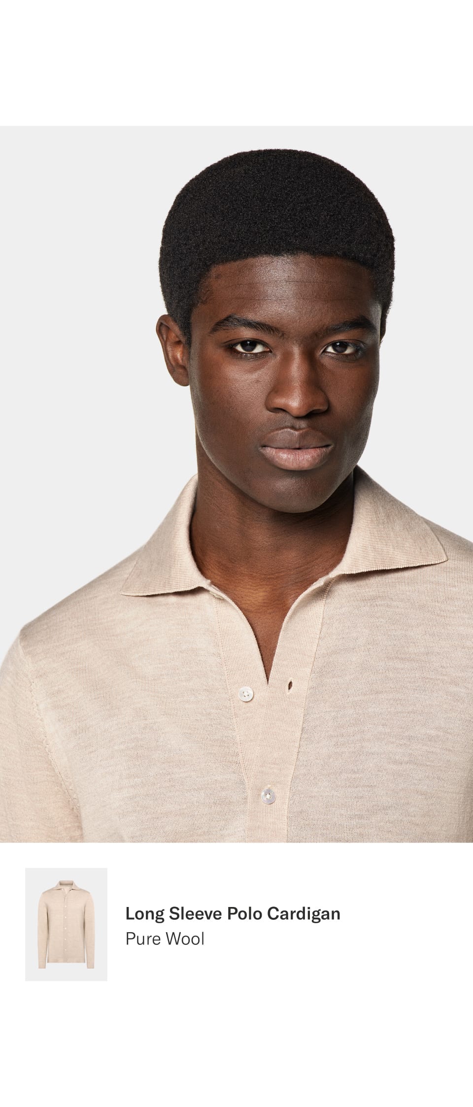 Shop the polo cardigan
