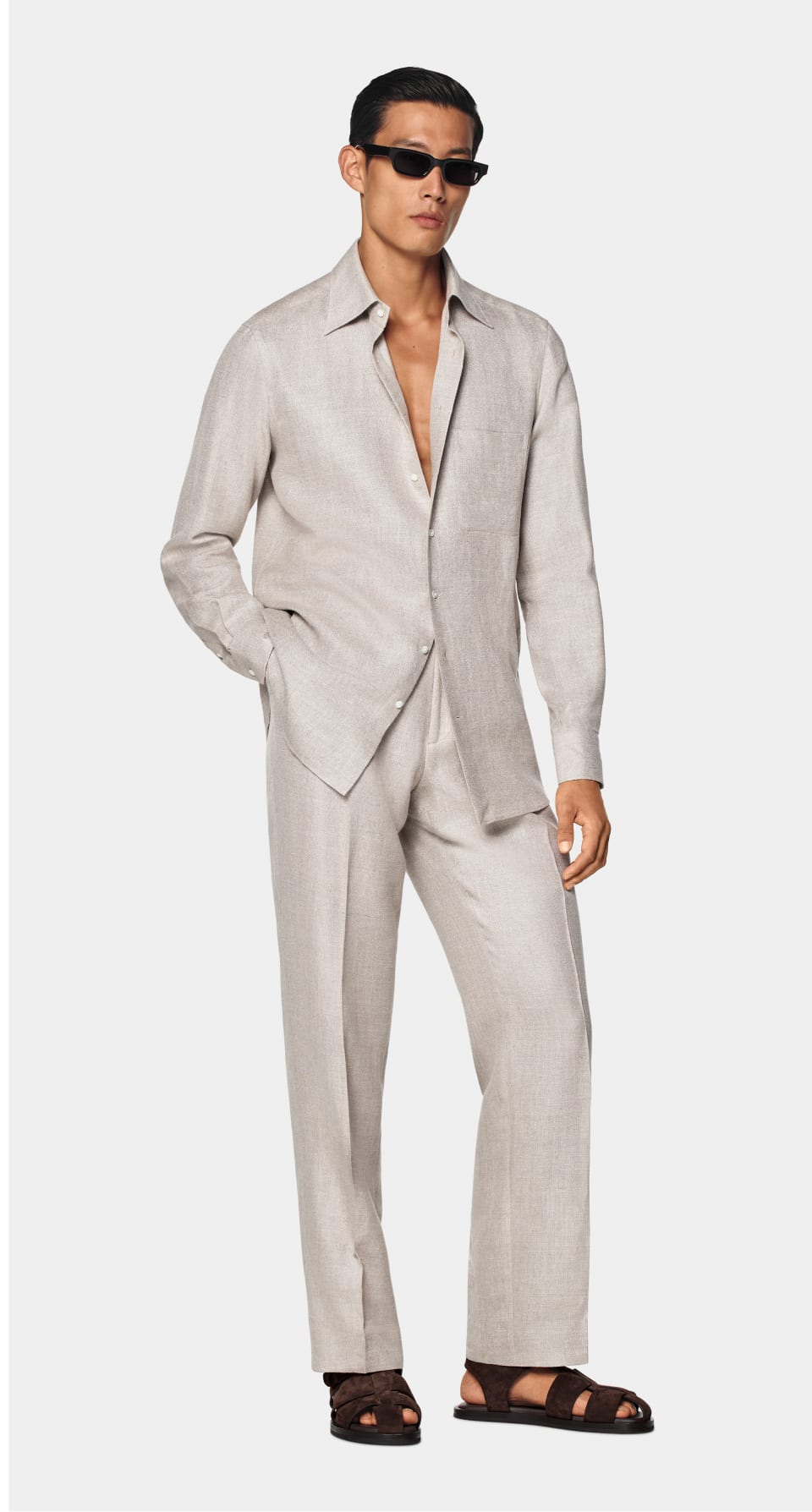 Shop the linen shirt