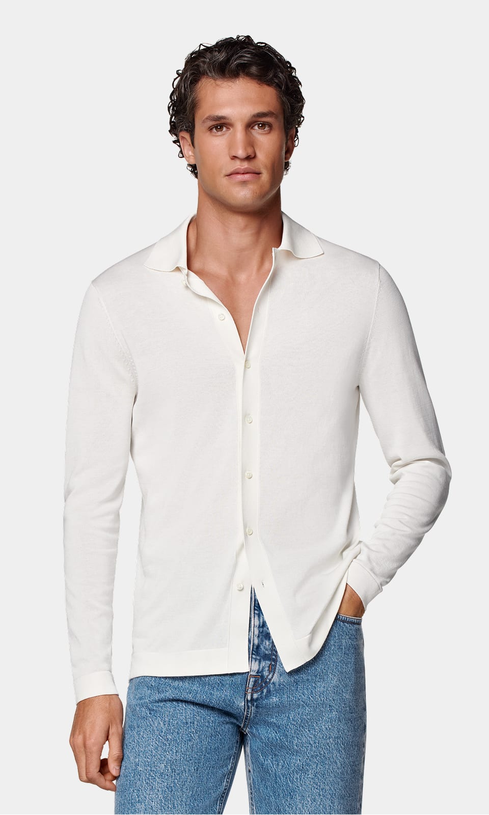 Shop the polo cardigan