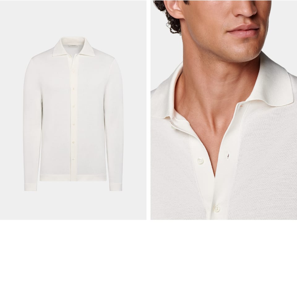 Shop the polo cardigan