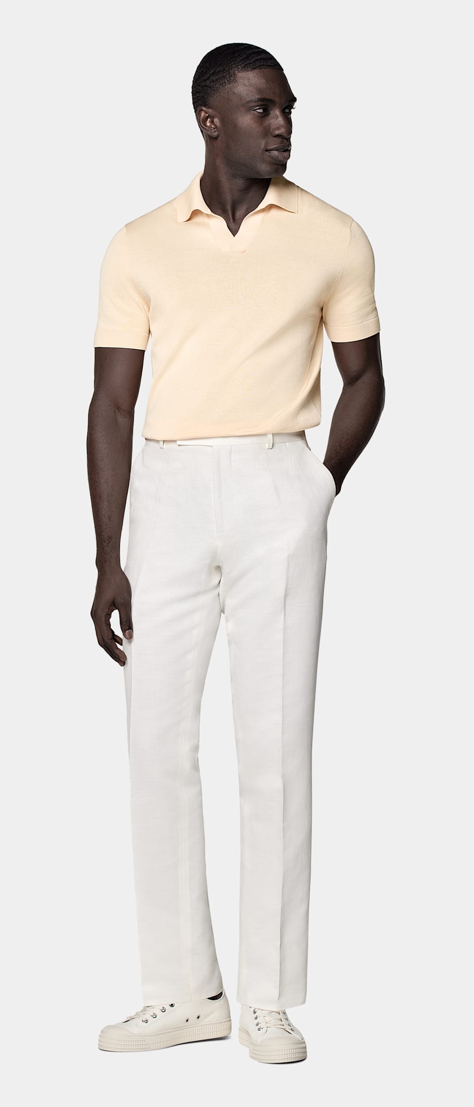 Yellow polo